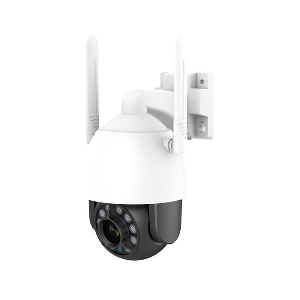 

camcorders sn09 tuya smart wifi camera hd night vision monitor rotatable indoor home surveillance security ip webcam