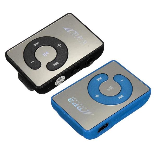 

& mp4 players 2 pcs mini music mp3 player with usb cable headphones, black blue