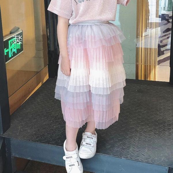 

skirts 2021 cake styles layers girls summer tutu baby little tutus dance child fluffy long pettiskrit1, Blue