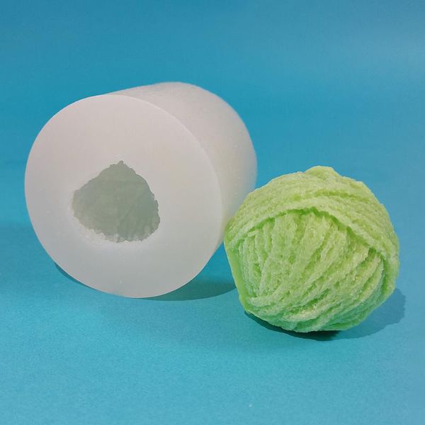 

baking moulds wool ball candles silicone mold bk8044 bk8072