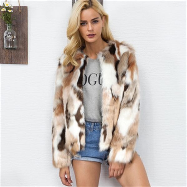 

autumn and winter new personality mixed female jacket mt0784 ynqf, Black