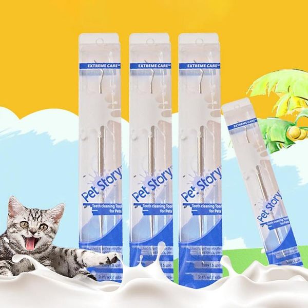 

dog apparel cat go to teeth tie pet stainless steel tooth plaque remover scraper dental tool bad breath removal clean