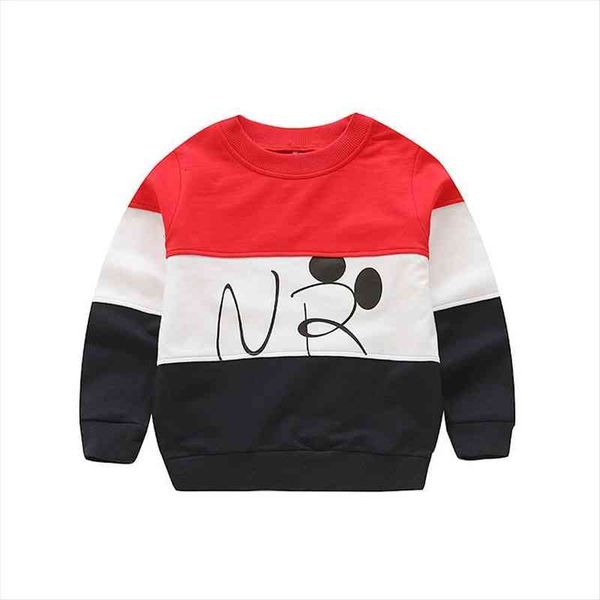 

spring autumn stripe boys t shirt long sleeve brand shirts for girls cotton children boy clothes baby, Blue