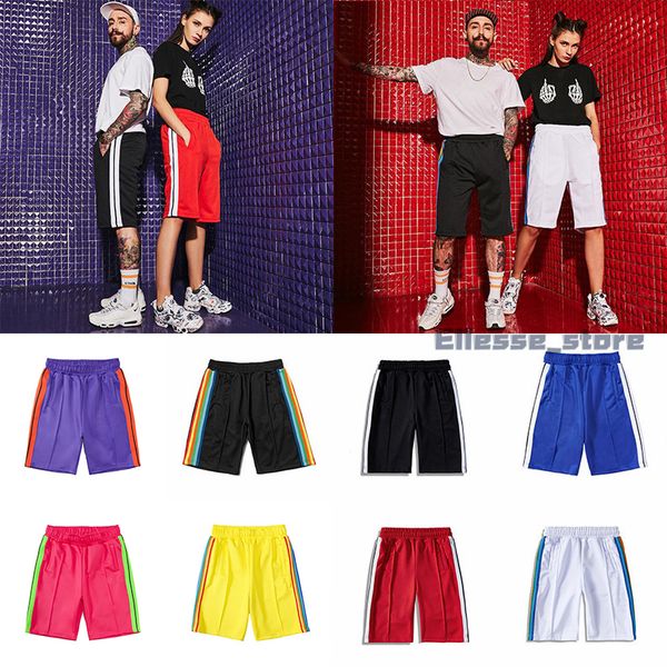 

2021 new mens womens designers short pants clothes letter printing strip webbing casual five-point casual beach shorts clothing, White;black