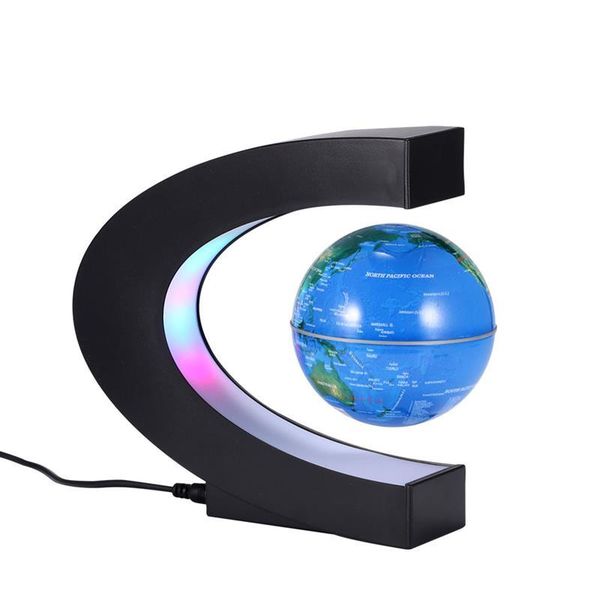 

novelty items magnetic levitation globe ornaments led floating lamp ball light birthday gift