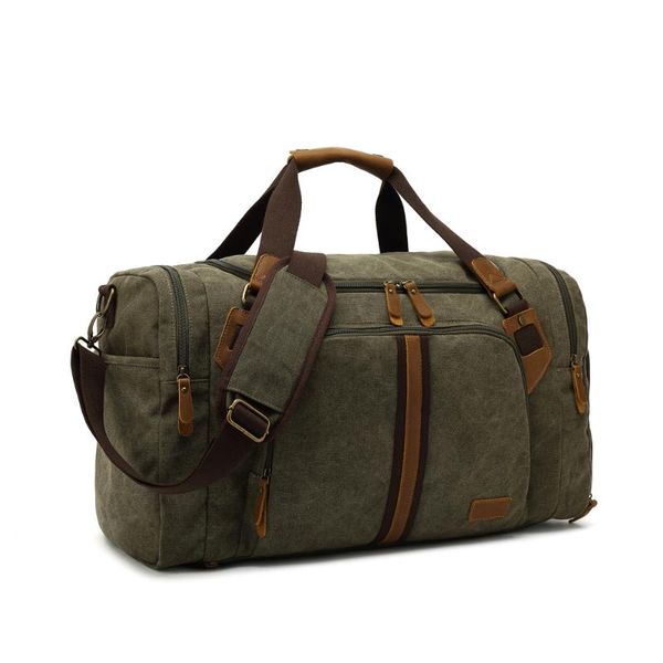 

duffel bags leather large carry on with shoe pouch travel bag waterproof tote for men weekender overnight