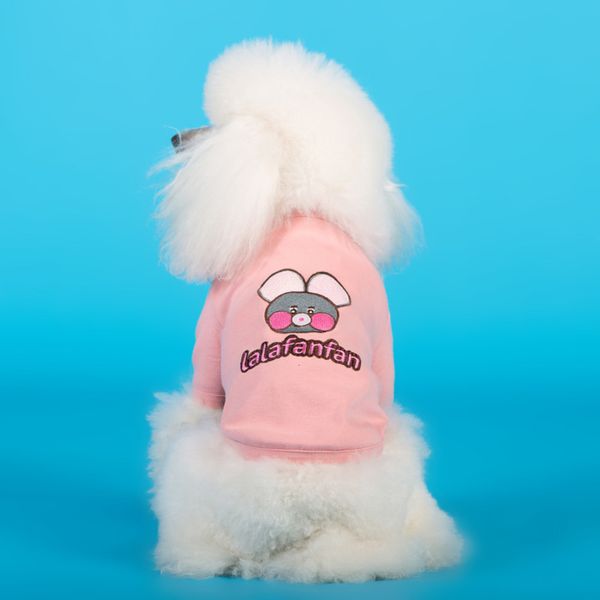 

pet spring and summer new cotton elastic fadou teddy dog cloth