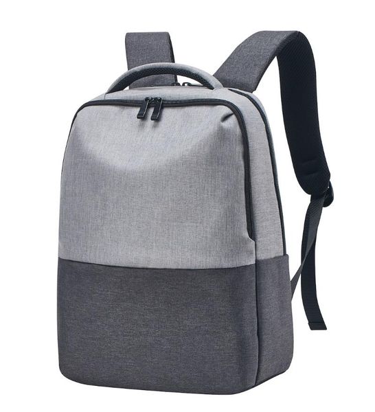 

backpack 2021 spring women minimalist&leisure style men's bag gray waterproof storage mochila escolar