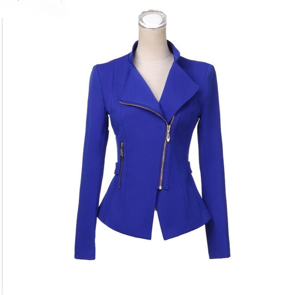 

women's suits & blazers 2021 spring and autumn women coat female blazer fashion slim short outerwear black red oaired, White;black