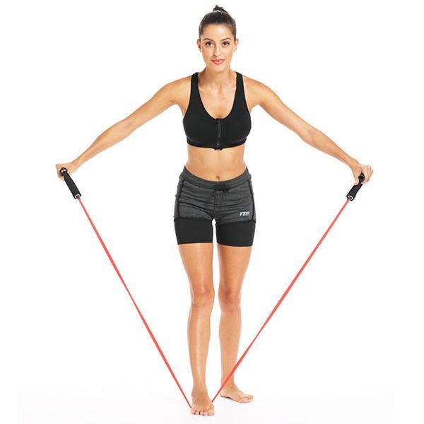 

resistance bands tpe two tubes chest expander pedal 2 tube rally arm strength home multifunctional sports fitness equipment