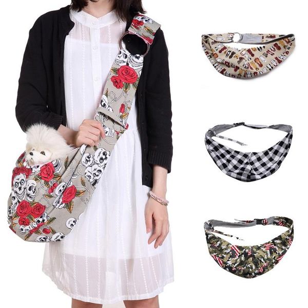 

dog car seat covers pet carrier bag foldable puppy cats crossbody carrying bags supplies portable outside travel sling