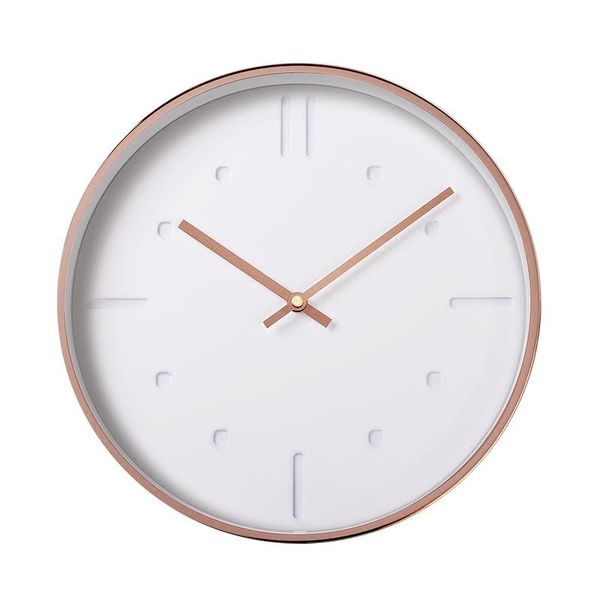

wall clocks metal luxury clock fashion living room modern creative silent quartz orologio parete home decoration zb50wc