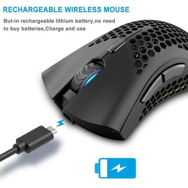 

mice hollowed 6 buttons ergonomic 2.4ghz wireless computer mouse lapdeskprofessional mouses