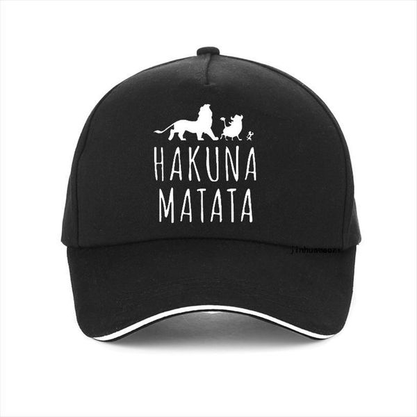 

fashion hakuna matata letter print baseball caps 100%cotton pumba hats men women summer sun cap outdoor snapback hat, Blue;gray
