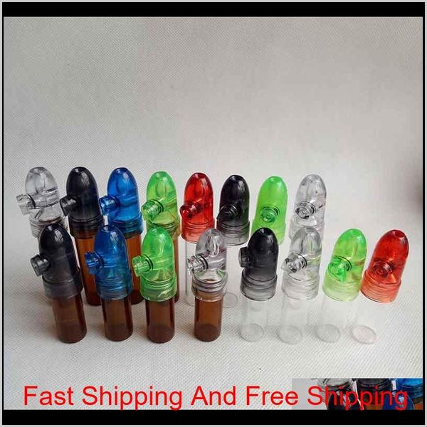 

snuff box dispenser snuffer 67mm/82mm height acrylic glass snorter rocket snuff bottle snuff snorter sniffer d qylnes bdetoys