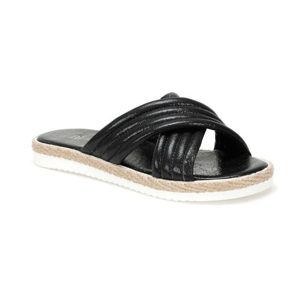 

slippers flo 19s-364 black female butigo