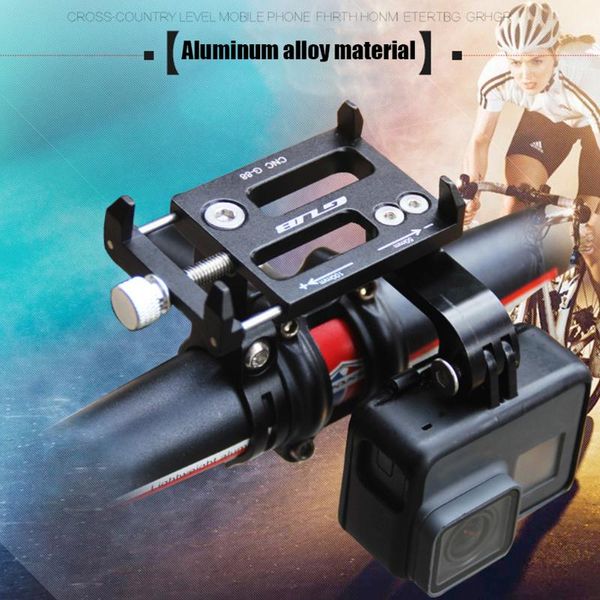 

car & truck racks mtb road bicycle phone holder aluminum electric scooter camera stand rack