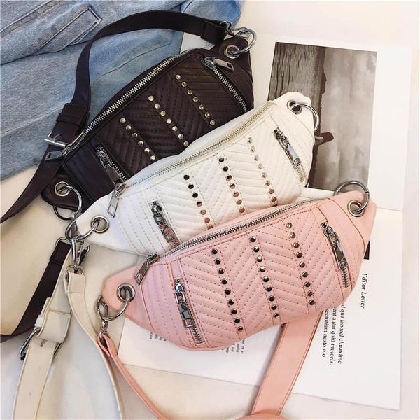 

waist bags puimentiua the belt chest female girls ladies bag 2021 women zone sachet for hips waistband woman