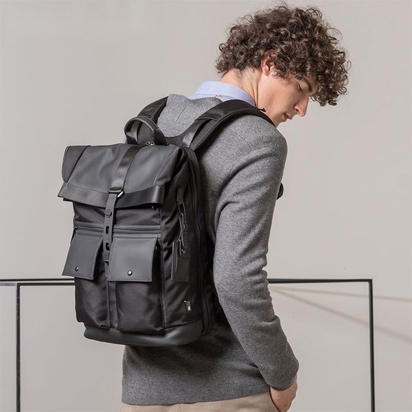 

backpack men fashion waterproof multifunctional travel bag casual school rucksack