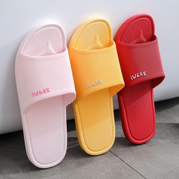 

slippers shoes women slipper female summer antiskid sandalias mujer, Black