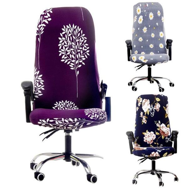 

universal stretchy chair cover office swivel chair cover stretchable removable computer office washable