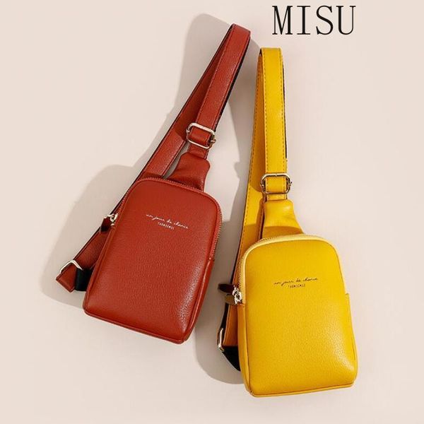 

two zipper solid small bags for women 2021 leather crossbody bag women fashion cute sports chest pack