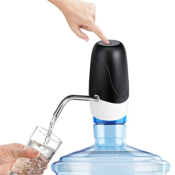 

usb charge electric water dispenser portable drinking bottle switch smart wireless water pump treatment appliances