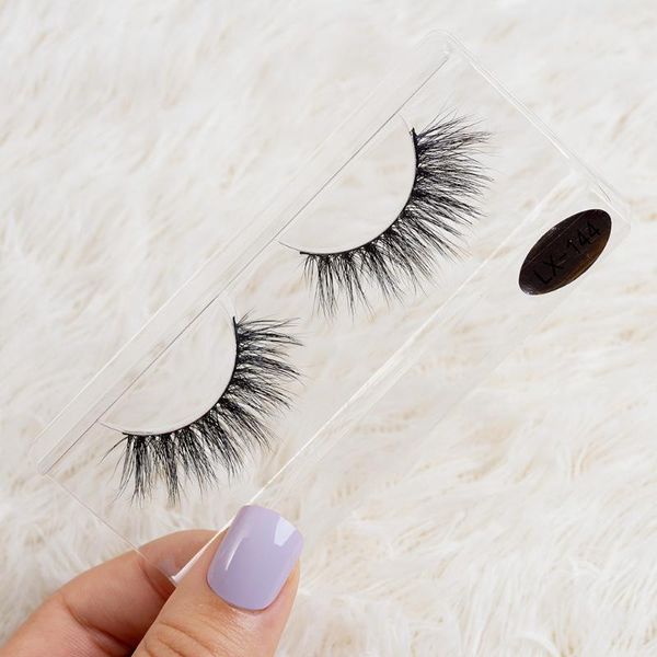 

false eyelashes makeup lashes cruelty mink 3d thick long handmade