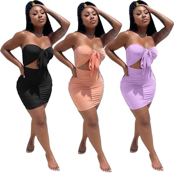 

casual dresses wholesale items bulk lots strapless y2k dress women 2021 summer clothing fashion bodycon clothes m7182 by dhl, Black;gray