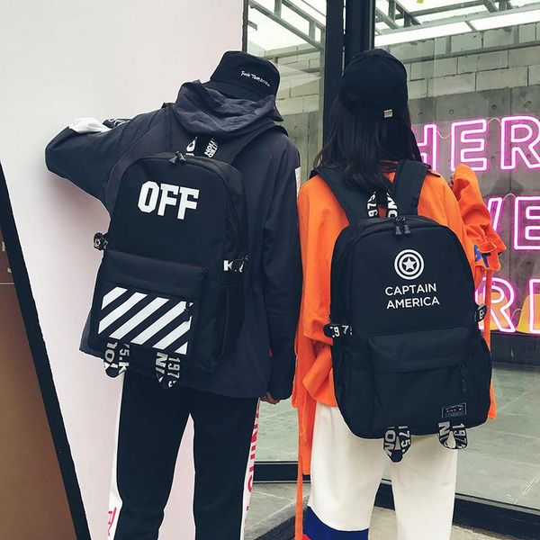 

backpack for women cool high school students schoolbag men and personality couple travel