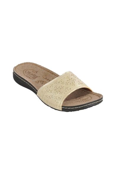 

sandals women's gold slippers, Black