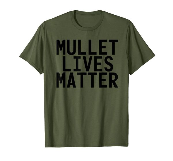 

mullet lives matter shirt funny redneck rural gift idea, White;black