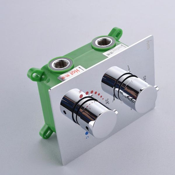 

bathroom shower sets quality mixer thermostatic 3 functions valve/ embedded box