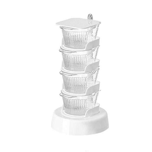 

kitchen storage & organization home salt space saving multi layer with spoons seasoning can rack multifunctional standing 360 degrees r