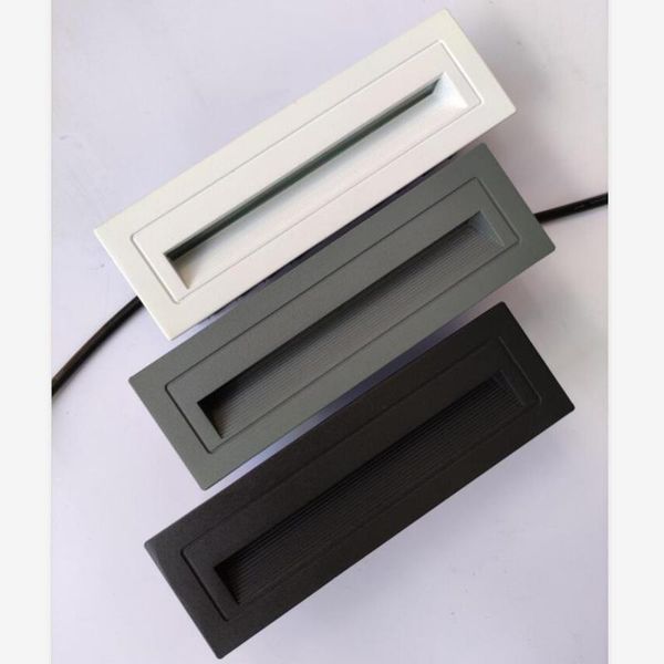 

1pcs 10w cob led wall lamp led stair light step light recessed buried lamp indoor/ outdoor ip68 waterproof staircase step lights