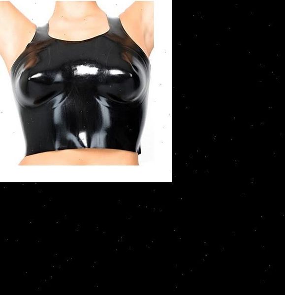 

new latex suits vest with belt body wear big breast bra sling multi style, White