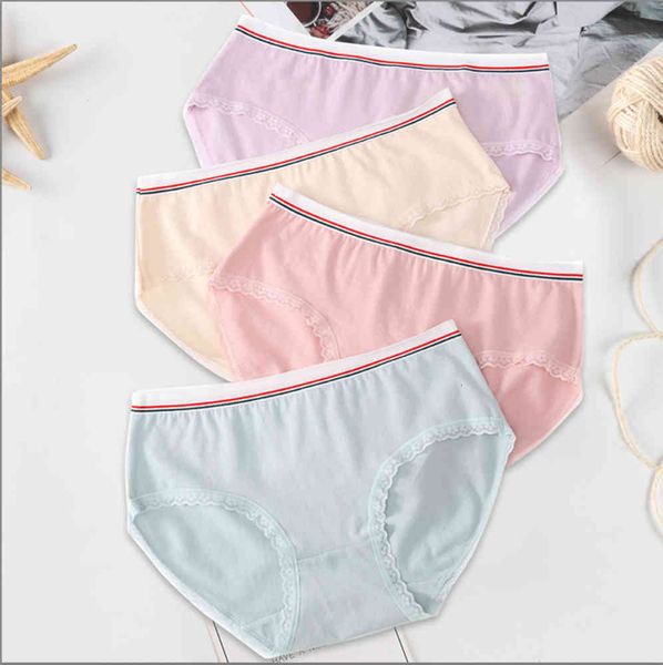 

underwear low waist sweet female lace candy triangle cotton, Black;pink