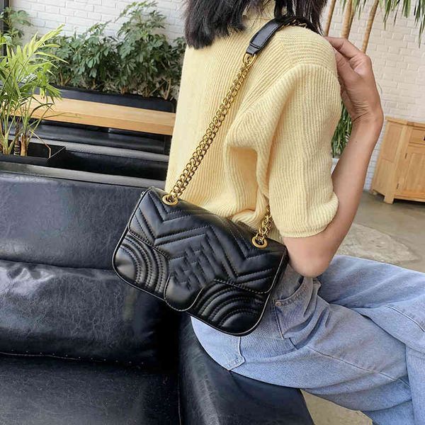 

factory direct sale 75% off fashionable and beautiful women's 2021 new chain messenger single shoulder metal letter small xiangfeng fli