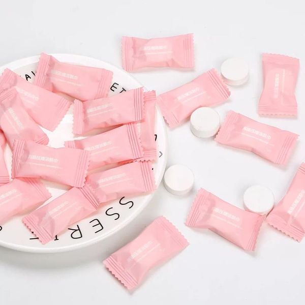 

towel candy compressed portable facial travel wipes cotton disposable cleansing high-grade
