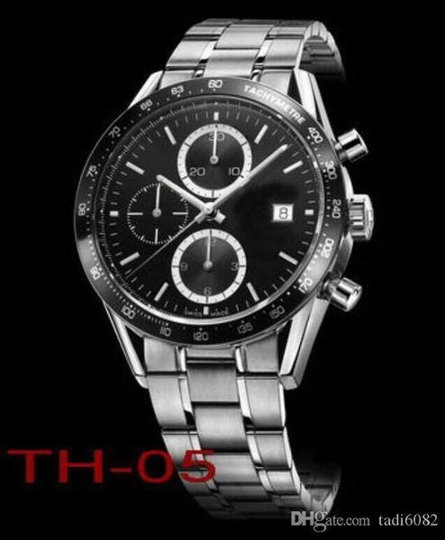 

luxury tag heuer mens automatic movement watch men mechanical watches fashion sports designer wristwatches wristwatch wristwatches, Slivery;brown