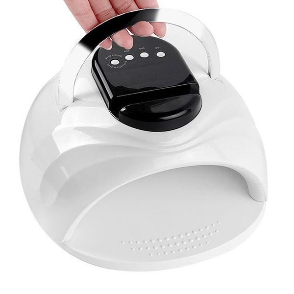 

nail dryers portable art light therapy machine 168w 42 lamp beads uv/led with mobile phone holder potherapy tools