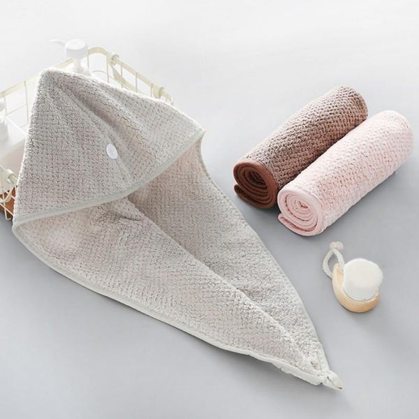 

towel high-quality magic microfiber hair quick drying absorb moisture dryer bath shower wrap hat cap