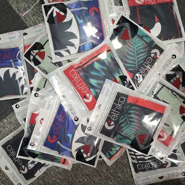 

2021 designers underpants boxer men underwears man underpanties underwear mens ethika boxers cotton shorts male s-xxxl, Black;white