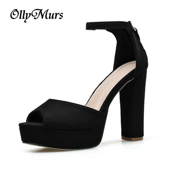 

dress shoes summer women high heels sandals fashion stripper party pumps platform open toe  cm, Black