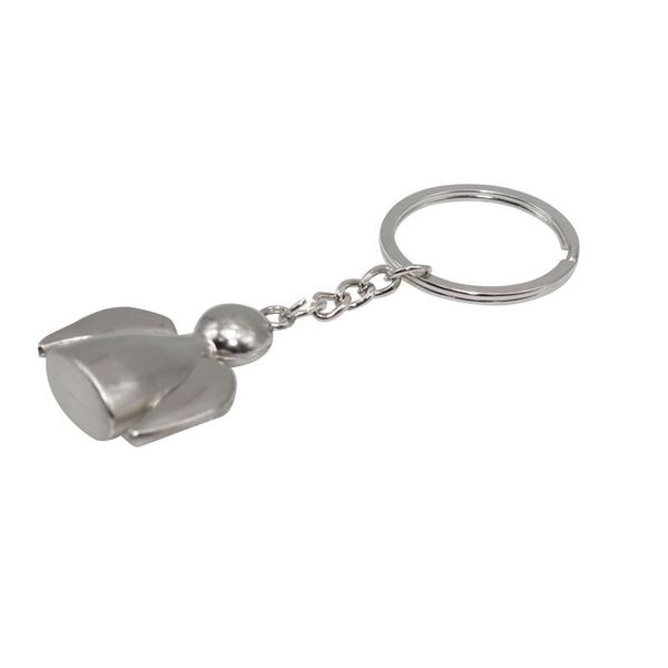 

keychains 1 pcs angel key ring car ornaments decoration gift chain jewelry, Silver