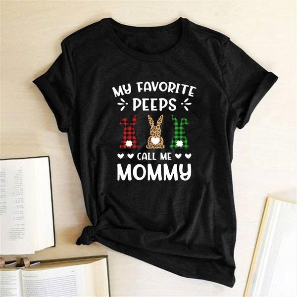 

my favorite peeps leopard mens t shirt rabbit easter men short sleeve causal summer tees femme things, White;black