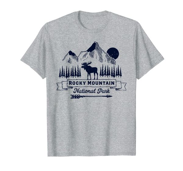 

rocky mountain national park shirt vintage souvenir clothing, White;black