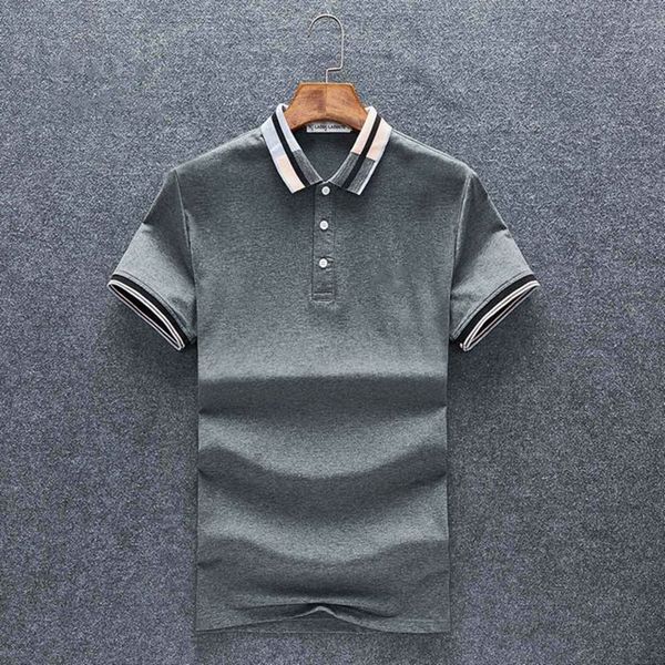 

2021 italy mens designer polo shirts man high street embroidery garter snakes little bee printing brands cottom clothing tees, White;black