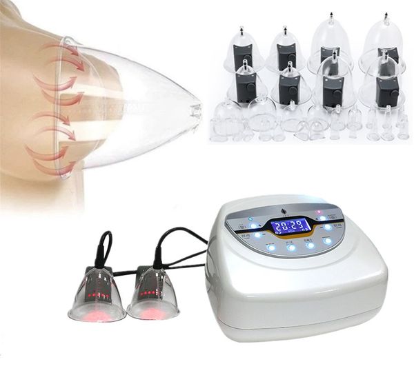 

new buttocks lifting cup vacuum breast enlargement infrared therapy cupping machine bigger butt hip bust enhancer machine ing