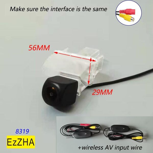 

car rear view cameras& parking sensors fisheye camera reversing backup rearview license plate waterproof for c4l ds4 ds 4 2010-2021